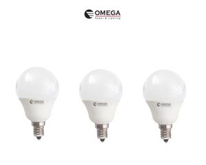 3 יחידות נורות לד כדור OMEGA E14 7W G45 אור יום