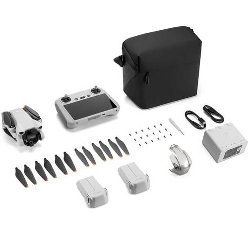 רחפן DJI Mini 3 Combo שלט חכם יבואן רשמי