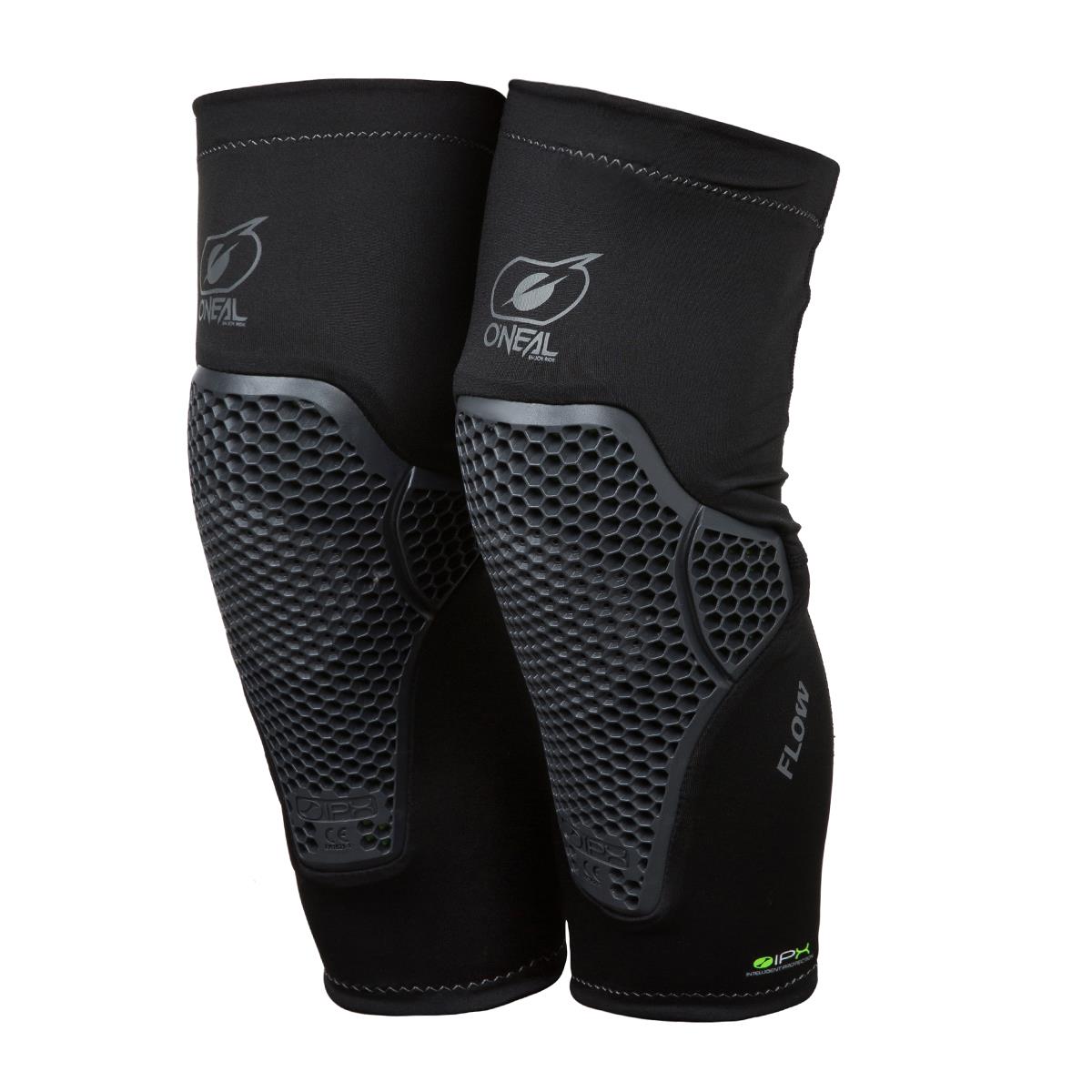 מגני ברכיים אוניל אפור עם טכנולוגיית IPX - ONEAL FLOW KNEE GUARD