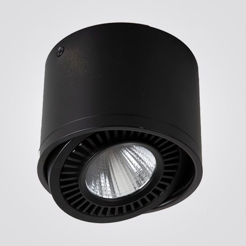 צילינדר חיצוני תמר 12W שחור אור חם 