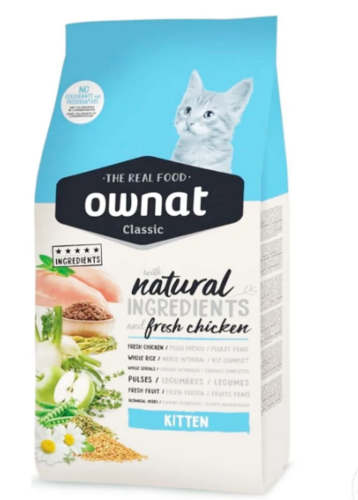 OWNAT אוונט מזון יבש לגורי חתולים  4 ק