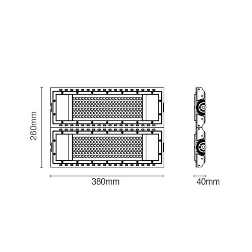 הייספארק 130Lm/w  IP66 200W ADVANCE