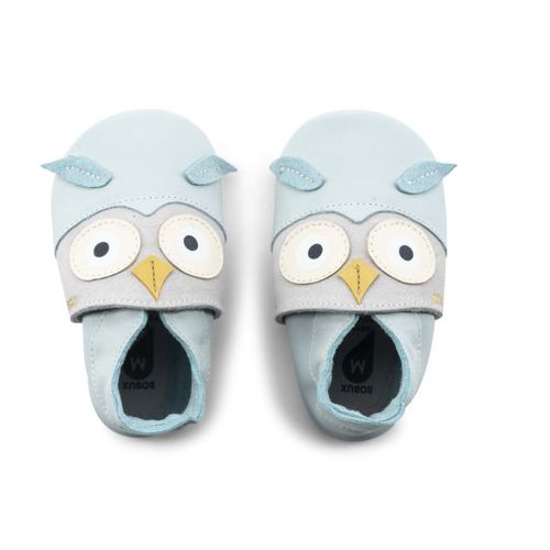Bobux Soft Soles Hootie seafoam
