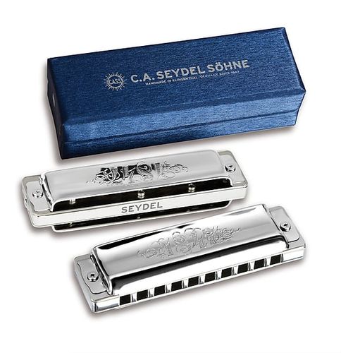 מפוחית בלוז מקצועית wilde rock tuning SEYDEL LIGHTNING 1847 