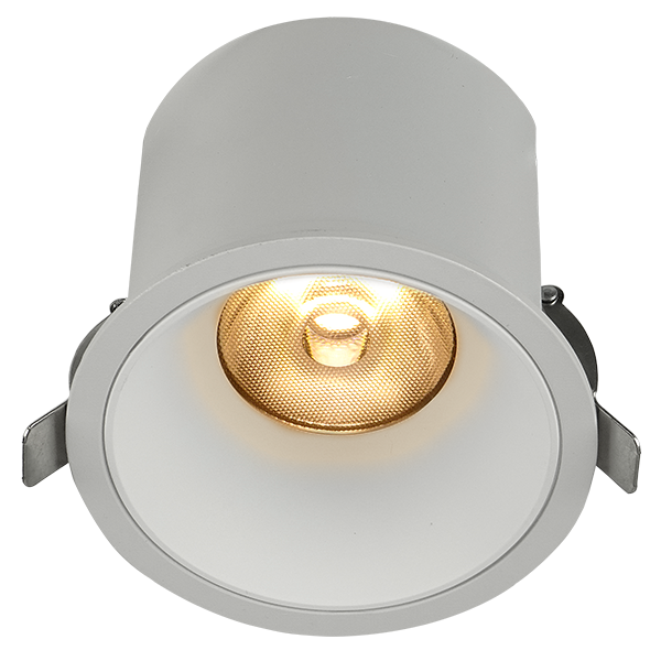 שקוע תקרה מקצועי עגול לבן 22W 3000K 