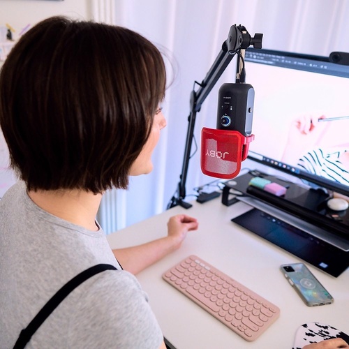 מיקרופון USB לפודקאסט Joby Wavo Pod