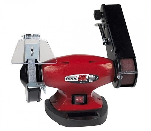 משחזת שולחן משולבת סרט ליטוש 