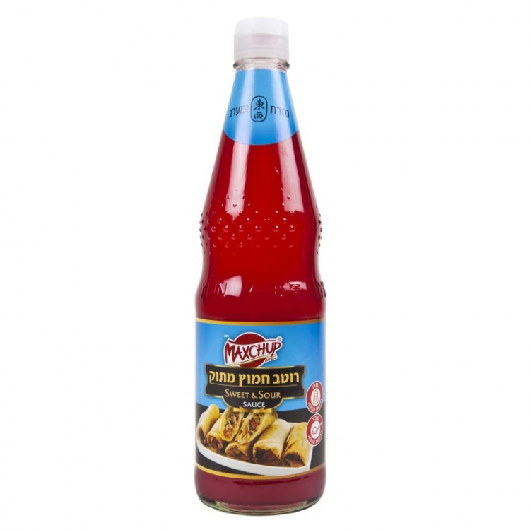 רוטב חמוץ מתוק (Maxchup) 700 מ"ל (כשר)