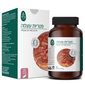 פטריות עוצמה ברא צמחים 60 טבליות - Bara Power Mushrooms