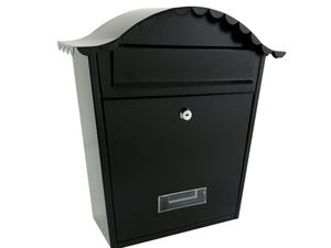 תיבת דואר מעוצבת דגם עידן בצבע שחור