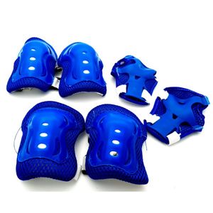 סט מגנים מלא לילדים: מרפקים, ברכיים וידיים לגילאי 3 ומעלה - כחול