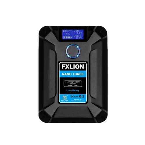 סוללת ליתיום FXLION NANO THREE V-Mount