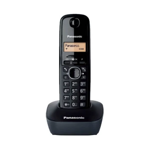 טלפון אלחוטי Panasonic KXTG1611 פנסוניק - צבע שחור