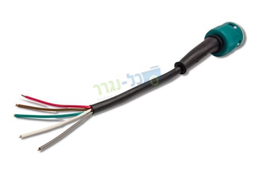 שקע ירוק 5 פינים לתאורת נגרר 