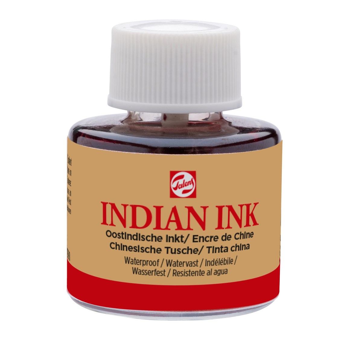 דיו שחור Talens Indian ink לציור וקליגרפיה (11 מ"ל)