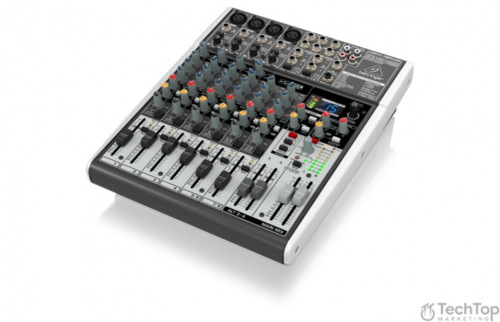 מיקסר 12 ערוצים X1204USB הכולל קומפרסור לערוצי המיקרופון, מולטי אפקט וחיבור למחשב מבית Behringer