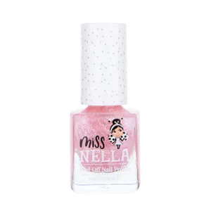 לק 45 בגוון ורוד מטאלי ומנצנץ Itsy Glitzy Hippo MISS NELLA