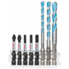 סט ביטים 8 חלקים  IMPACT CONTROL +  מקדחים רב שימושיים  מקצועיים BOSCH