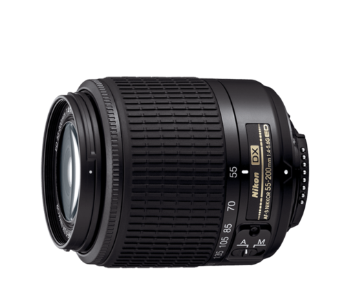 Nikon 55-200mm 1:4-5.6G ED עדשה יד שניה 