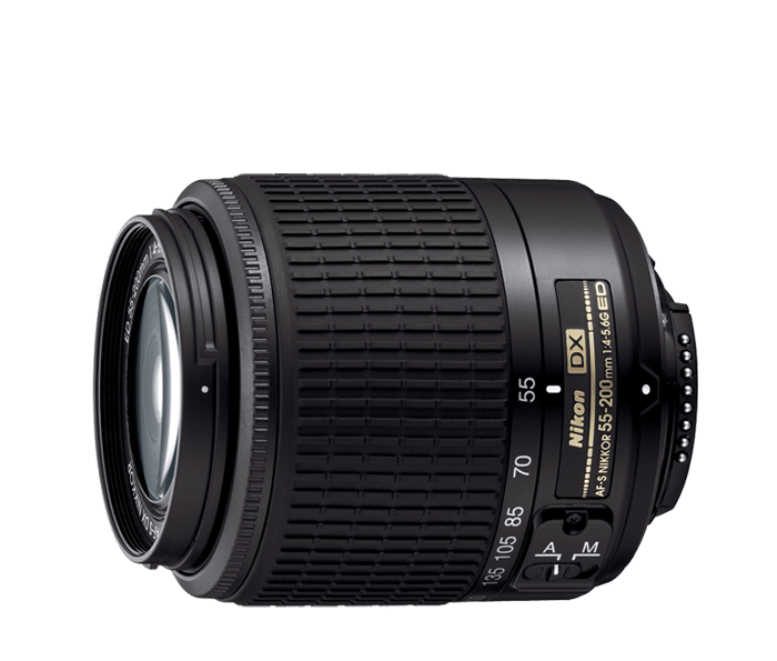 Nikon 55-200mm 1:4-5.6G ED עדשה יד שניה 