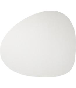 פלייסמט ביצה לבן 40*46 ס"מ SIMPLY WHITE placemat