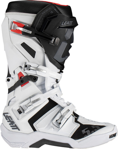 מגף רכיבה ליט לבן -  LEATT BOOTS GPX FLEXLOCK 5.5 WHITE