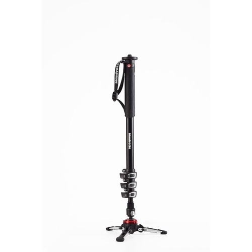 מונופוד וידאו 4 שלבים עם ראש Manfrotto