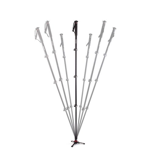 מונופוד וידאו 4 שלבים עם ראש Manfrotto