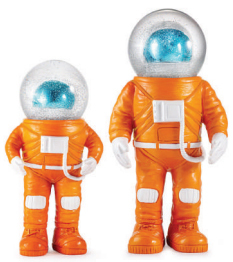 כדור שלג מארסטורנאוט 18/30 ס"מ דגם Marstronaut