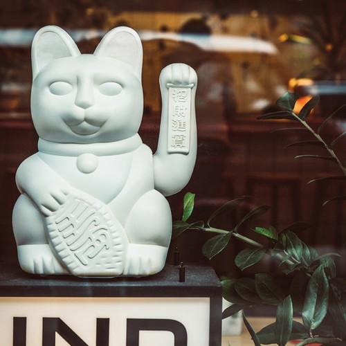 חתול מזל LUCKY CAT ענק XXL