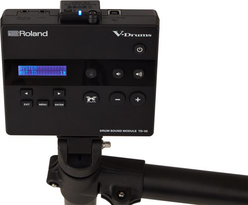 זוית נוספת Roland td-02 module with bt-adapter