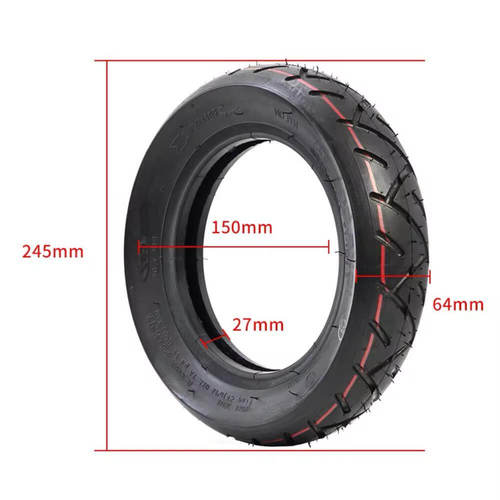 צמיג לקורקינט חשמלי 10X2.50 איכותי מבית - (CST) 10 אינץ