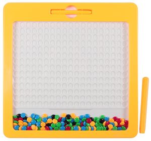 משחק לוח כפתורים מגנטי MAG PAD גדול עם עט ו 10 כרטיסיות דו-צדדיות