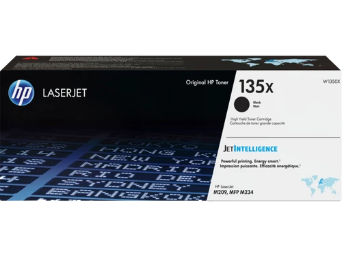 טונר שחור מקורי HP 135X W1350X (הספק 2,400 דף)