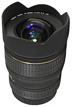 עדשה יד שניה Sigma 15-30mm F3.5-4.5 EX DG Aspherical for Canon