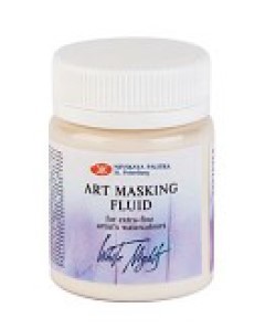 נוזל מיסוך מסקינג masking fluid לצבעי מים (50 מ