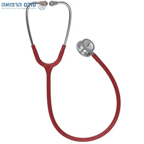 סטטוסקופ ליטמן קלאסיק 3M - חברת Littmann- בצבע אדום