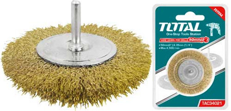 מברשת תיל שחיקה מעגלית 75 מ