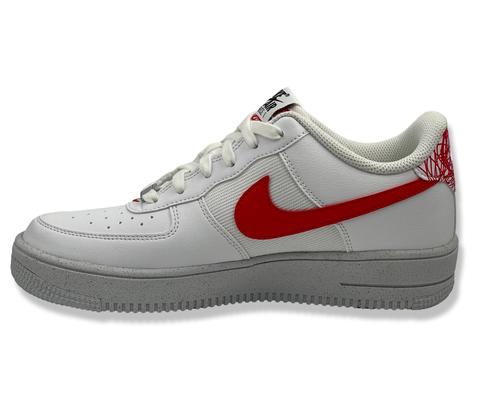 סניקרס נייק אייר פורס לנשים ונוער בצבע לבן Nike Air Force 1 Carter DM1086WHT