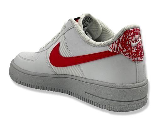 סניקרס נייק אייר פורס לנשים ונוער בצבע לבן Nike Air Force 1 Carter DM1086WHT