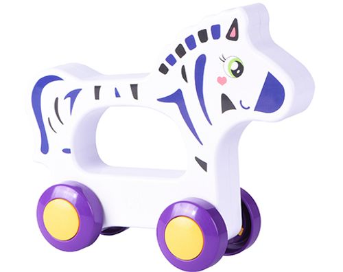 חיות מתגלגלות - צעצוע דחיפה מתגלגל (מגוון דגמים)