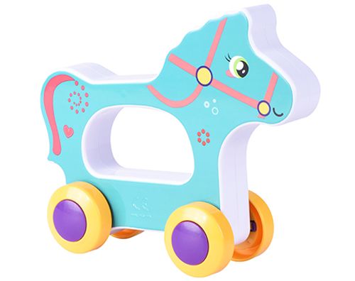 חיות מתגלגלות - צעצוע דחיפה מתגלגל (מגוון דגמים)