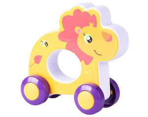 חיות מתגלגלות - צעצוע דחיפה מתגלגל (מגוון דגמים)