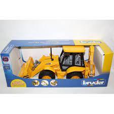 טרקטור דחפור + שופל JBC 4CX 2428  - מבית Bruder