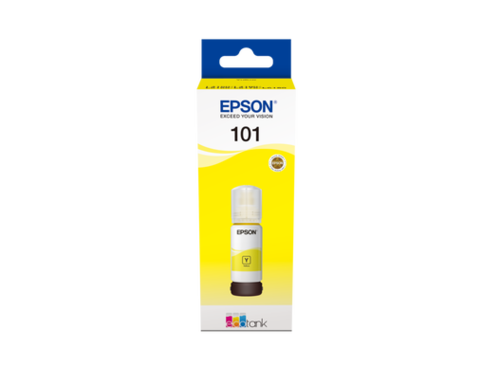 בקבוק דיו ‏צהוב מקורי Epson 101 C13T03V44A