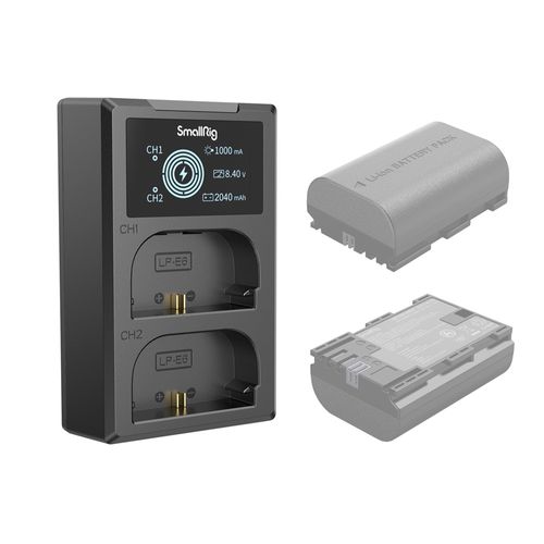 מטען סוללות SmallRig LP-E6NH  4084