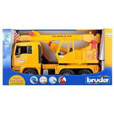משאית מנוף MAN 2754 מבית BRUDER 