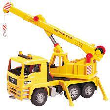 משאית מנוף MAN 2754 מבית BRUDER 
