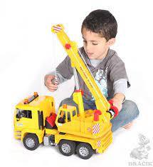 משאית מנוף MAN 2754 מבית BRUDER 