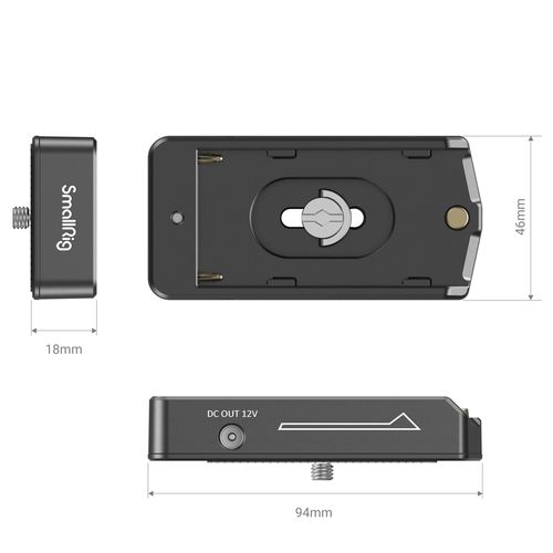 SmallRig NP-F Battery Adapter Plate Lite 3018